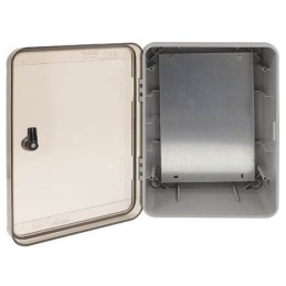 Scatola di distribuzione da parete con porta trasparente 30x40x15cm
