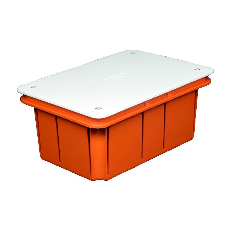 Scatola di derivazione da incasso con coperchio IP40 153x98x70mm Faeg