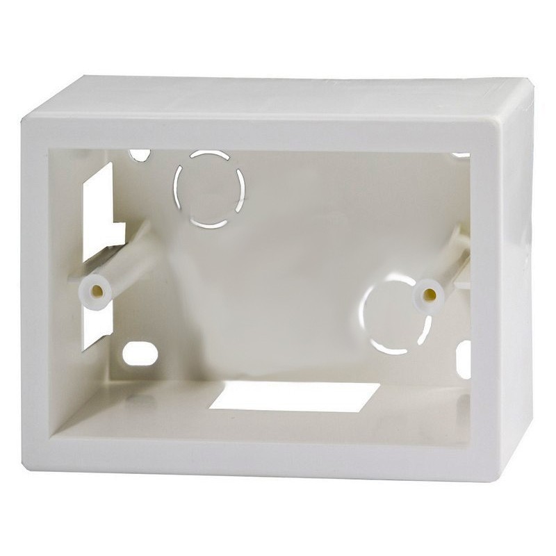 Scatola da parete colore bianco 3 posti