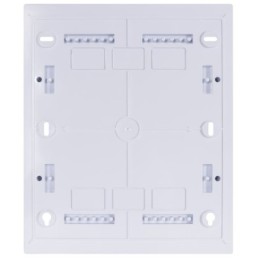 Centralino da parete 24 moduli con porta trasparente