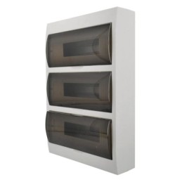 Centralino da parete 45 moduli con porta trasparente