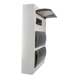 Centralino da parete 45 moduli con porta trasparente