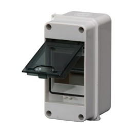 Centralino da parete 3 moduli con porta trasparente - piccolo