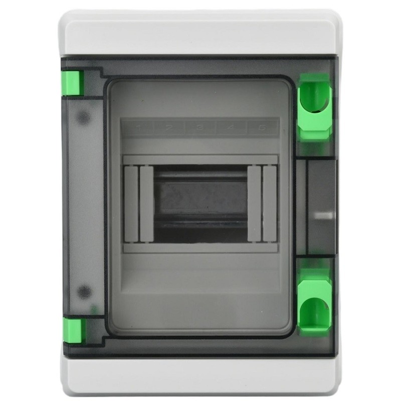 Centralino elettrico IP65 da parete 5 moduli DIN