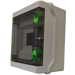 Centralino elettrico IP65 da parete 6 moduli DIN