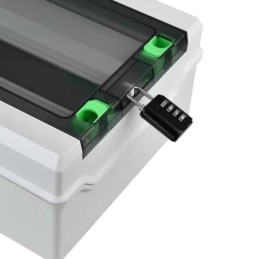 Centralino elettrico IP65 da parete 9 moduli DIN