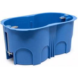 Cassetta modulare FAEG FG10253 3 posti blu per cartongesso IP20