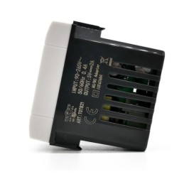 Alimentatore doppia presa USB 5V 2A Bianco compatibile Living International