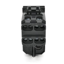 Interruttore bipolare 16A-250V nero compatibile Living International