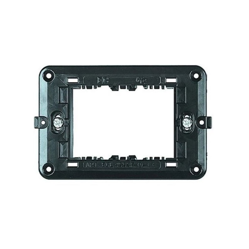 Supporto 3 posti nero compatibile Living International