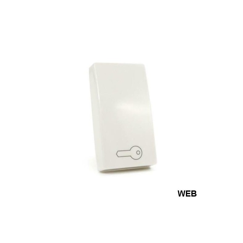 Cover pulsante di apertura bianco compatibile Living International