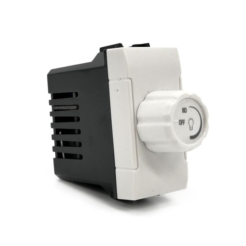 Interruttore dimmer 500W 250V bianco compatibile Living International