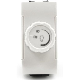Interruttore dimmer 500W 250V bianco compatibile Living International