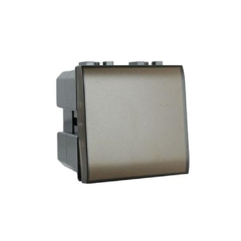 Interruttore campanello scuro 10A 250V compatibile Living International