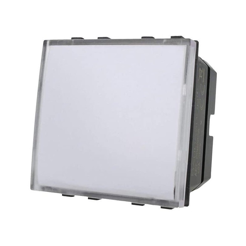 Interruttore campanello chiaro 10A 250V compatibile Living International