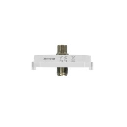 Presa Tv a Vite Satellitare da Incasso Bianca Compatibile Matix