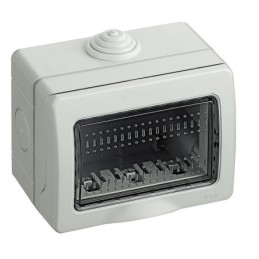 Idrobox IP55 3 moduli bianco compatibile Matix