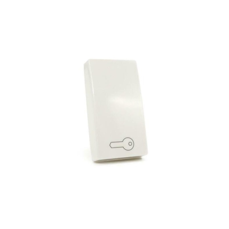 Cover pulsante di apertura bianco compatibile Matix