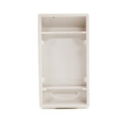 Cover pulsante di apertura bianco compatibile Matix