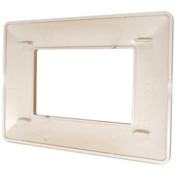 Placca in tecnopolimero 3P oro compatibile Matix