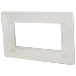 Placca in tecnopolimero 4P oro compatibile Matix