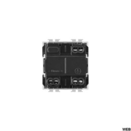 Kit presa Schuko 16A compatibile BTicino Matix con placca e supporto