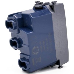 Presa bivalente 16A 250V grigia compatibile Vimar Arké
