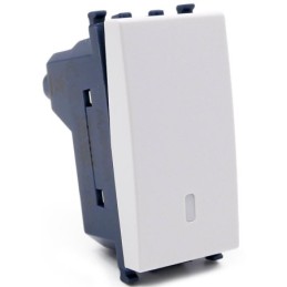 Deviatore unipolare bianco compatibile Vimar Arké
