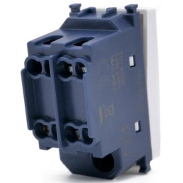 Interruttore bipolare bianco compatibile Vimar Arké