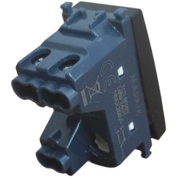 Deviatore unipolare nero compatibile Vimar Arké
