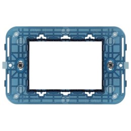Supporto 3 posti compatibile Vimar Arké