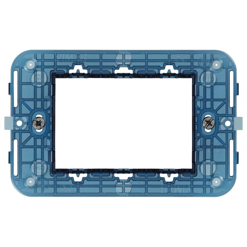 Supporto 3 posti compatibile Vimar Arké