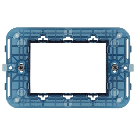 Supporto 3 posti compatibile Vimar Arké