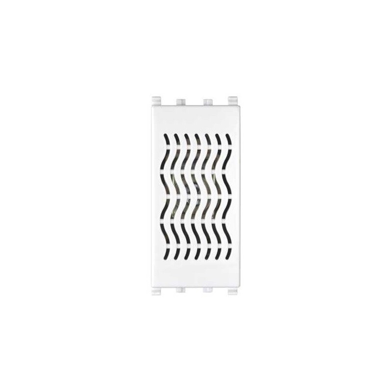 Ronzatore 6AX 220V Bianco compatibile Vimar Plana