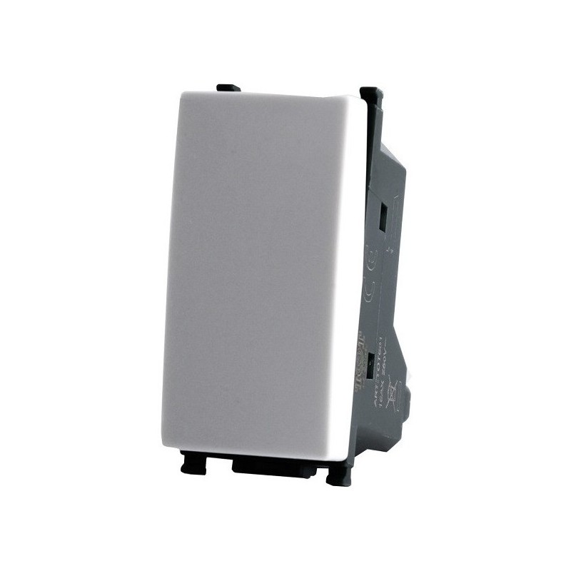 Interruttore 16A 250V bianco compatibile Vimar Plana