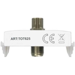 Presa satellitare Bianco compatibile Vimar Plana