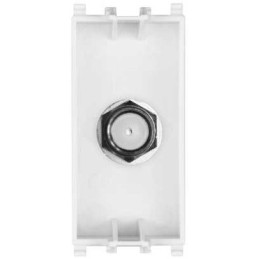 Presa satellitare Bianco compatibile Vimar Plana