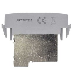 Presa tv derivata grigio compatibile Vimar Plana