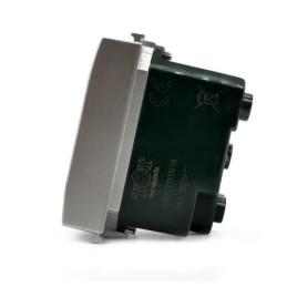 Presa bivalente 10-16A 250V grigio compatibile Vimar Plana