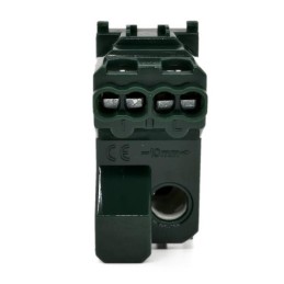 Interruttore nero con spia luminosa compatibile Vimar Plana