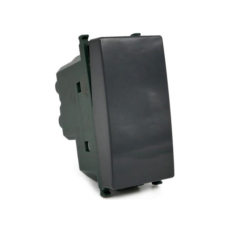 Invertitore 16A 250V Nero compatibile Vimar Plana