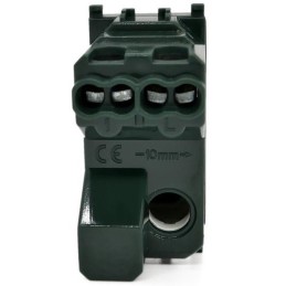 Pulsante unipolare 10A-250V nero compatibile Vimar Plana