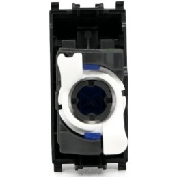 Connettore di rete RJ45 nero compatibile Vimar Plana