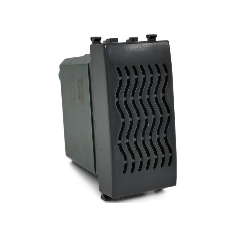 Ronzatore 6AX 220V nero compatibile Vimar Plana