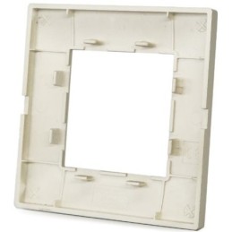 Placca in tecnopolimero 2 posti color oro compatibile Vimar Plana