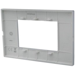 Placca 3 posti champagne Soft Touch compatibile Vimar Plana