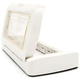 Placca idrobox IP55 4 posti bianca compatibile Vimar Plana
