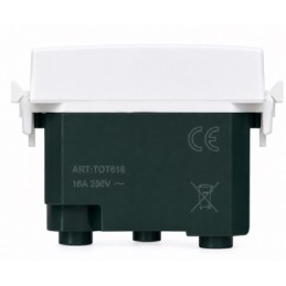 Kit 5 pezzi compatibile Vimar Plana bianco
