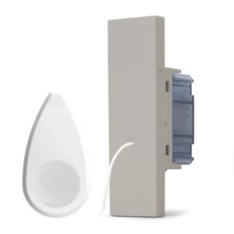 Pulsante tirante bagno unipolare sabbia linea ZEN