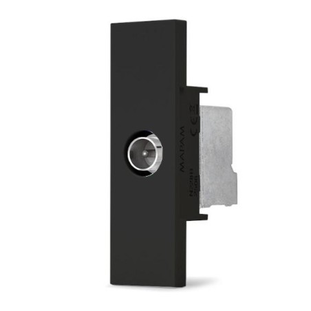 Presa TV derivata nera linea ZEN
